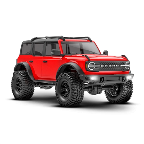 TRX-4m 2021 Ford Bronco 1:18 4X4 Electric Trail Crawler, Red (+ TQ 2-ch, ECM-2.5, Titan 87T, 750mAh 2-Cell LiPo, USB Charger)