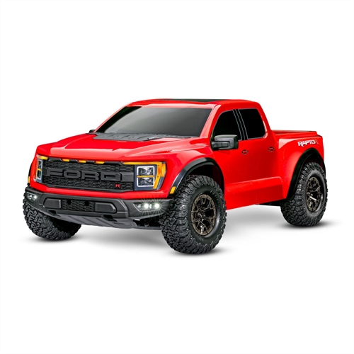 Ford Raptor R 110 Pro Scale 4WD Brushless Electric Replica Truck Red + TQi 2-ch TSM VXL-3S Velineon 3500kV 