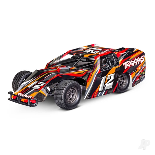 Slash Modified 1:10 Electric 2WD Dirt Oval Racer, Orange (+ TQ 2-ch, BL-2S, 3300kV)