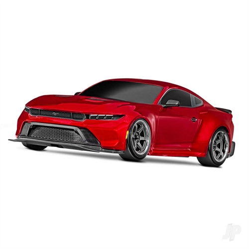 4-Tec Drift 2024 Ford Mustang 110 Electric 2WD Red + TQi 3-ch XL-5 Titan Drift 21T