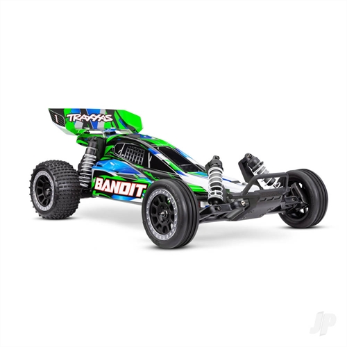 Bandit HD 1:10 Electric 2WD RTR Buggy, Green (+ TQ 2-ch, XL-5, Titan 550, 7-Cell NiMH, 4A USB-C charger)