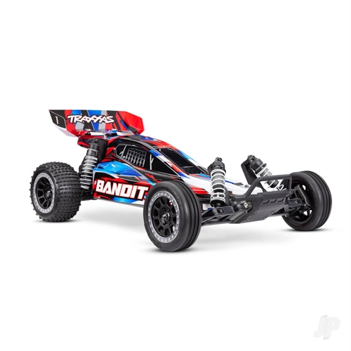 Bandit HD 1:10 Electric 2WD RTR Buggy, Red (+ TQ 2-ch, XL-5, Titan 550, 7-Cell NiMH, 4A USB-C charger)