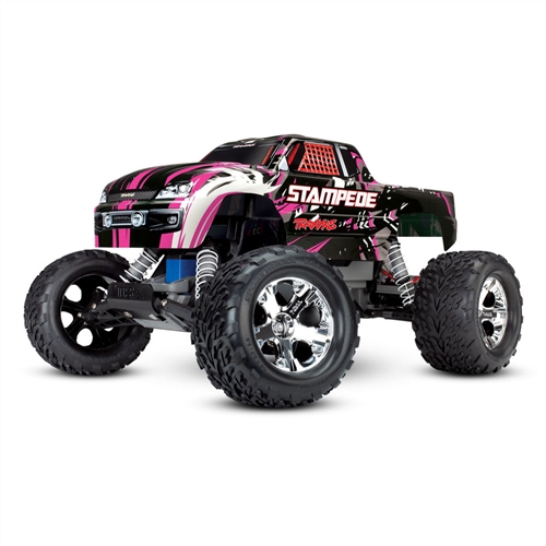 Pink Stampede 110 Monster Truck + TQ