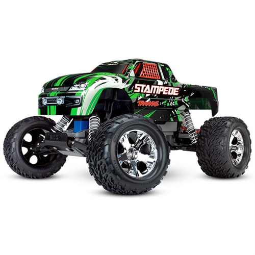 Stampede XL-5 2WD TQNo Batt or Chg - Green