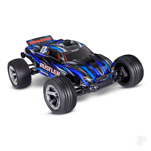 Rustler HD BL-2S 110 Electric 2WD RTR Stadium Truck Blue + TQ 2-ch BL-2s 3300kV