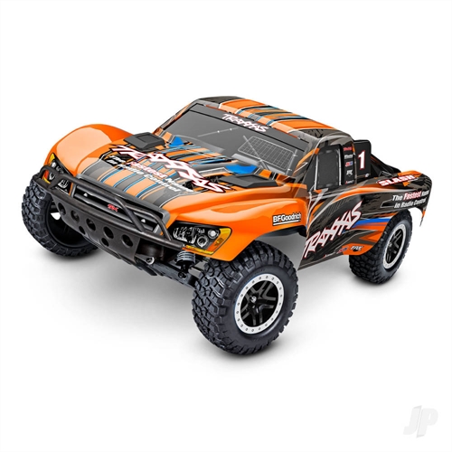 Slash BL-2S 1:10 2WD RTR Brushless Electric Short Course Truck, Orange (+ TQ 2-ch, BL-2s, 3300kV)