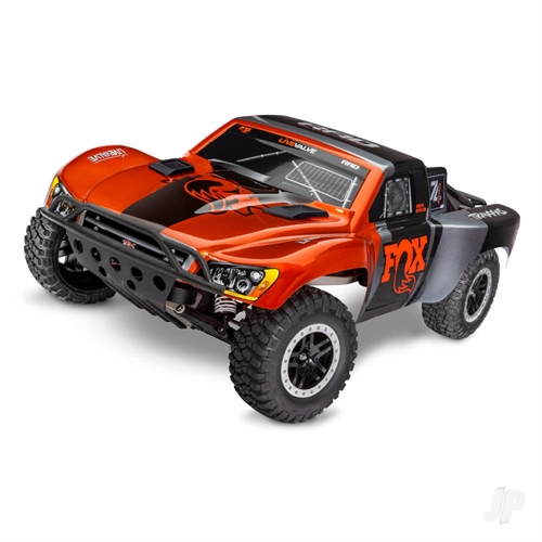 Slash VXL 1:10 2WD RTR Brushless Electric Short Course Truck, Fox (+TQi 2-ch, TSM, VXL-3s, Velineon 3500, Magnum 272R, Clipless Body)