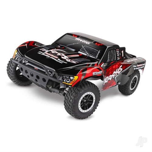Slash VXL 1:10 2WD RTR Brushless Electric Short Course Truck, Red (+TQi 2-ch, TSM, VXL-3s, Velineon 3500, Magnum 272R, Clipless Body)