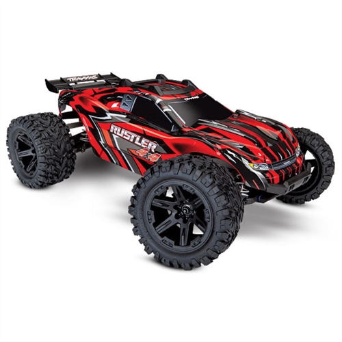 Rustler 4X4 XL-5 110 Stadium Truck TQ 84V Batt  DC Chg