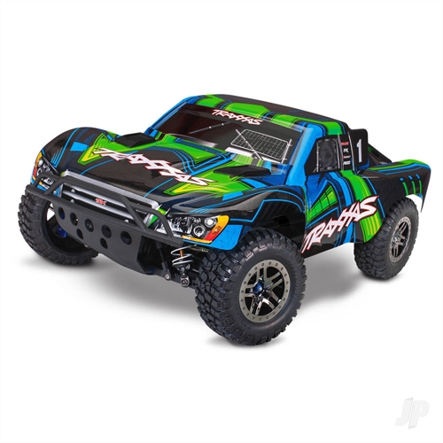 Slash Ultimate 4X4 VXL 110 4WD RTR Brushless Electric Short Course Truck Green + TQi 2-ch TSM VXL-3s Velineon 3500kV