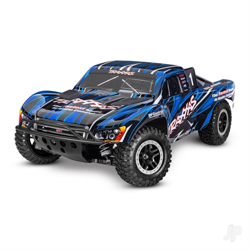 Slash VXL 110 4X4 RTR Short Course Truck Blue +TQ 2-ch VXL-3S Velineon 3500kV Clipless