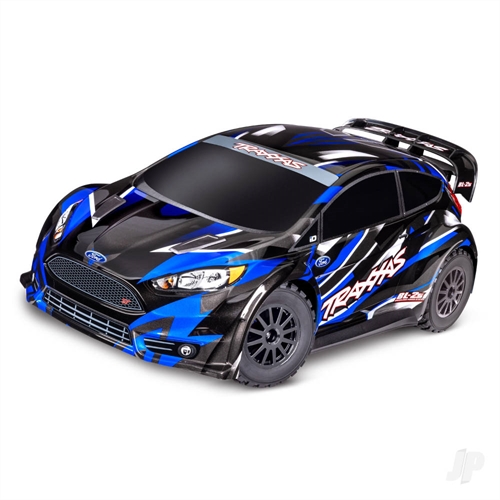 Fiesta ST 1:10 AWD RTR Rally Car, Blue (+ TQ 2-ch, BL-2S Motor
& ESC)
