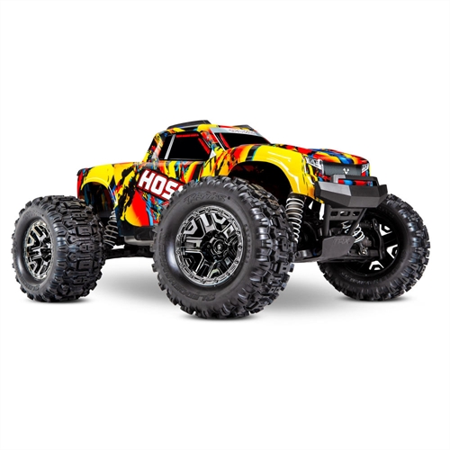 Hoss VXL 110 4X4 RTR Monster Truck Solar Flare + TQi TSM Self-Righting VXL-3S Velineon 540XL