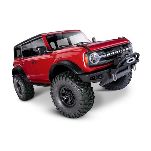 TRX-4 2021 Ford Bronco 110 4X4 Electric Scale amp Trail Crawler Red + TQi XL-5 HV Titan 550