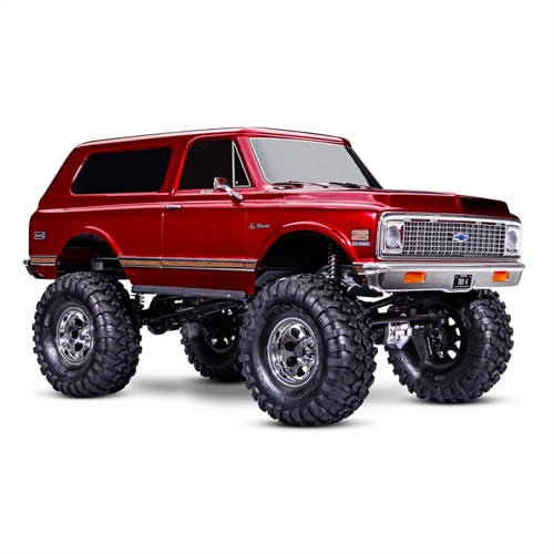 TRX-4 1972 Chevrolet K5 Blazer High Trail Edition 110 4WD Electric Trail Crawler Red + TQi 4-ch XL-5 HV Titan 550