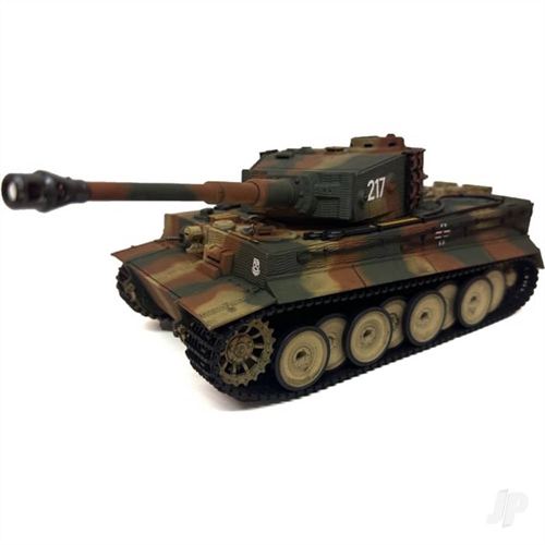 1:24 Tiger 1 with Infrared Battle System (2.4Ghz + Shooter + Sound) (Camo 2)