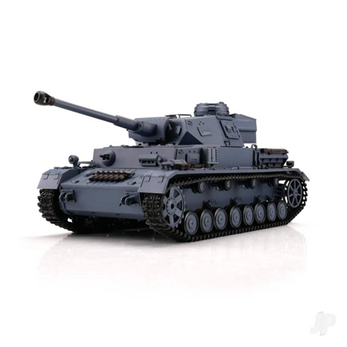 116 PZKPFWIV AUSF with Infrared Battle System 24GHz + Shooter + Smoke + Sound + Metal Gearbox