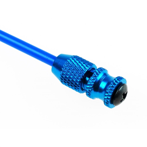 Antenna Pipe With Blue Metal Anodised Base
