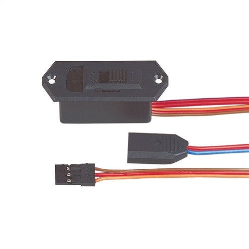 Switch Black with charge Battery UNI 85039