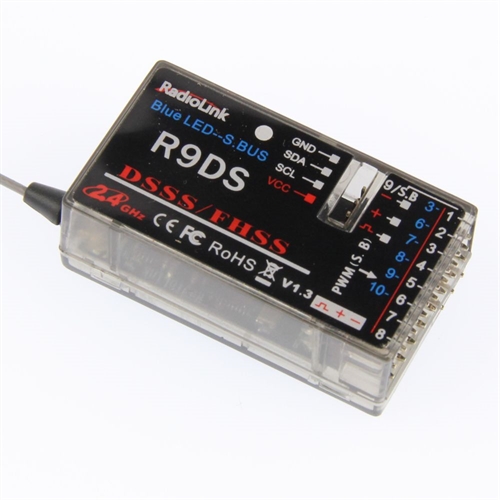 R9DS 2.4GHz 9-channel Receiver
