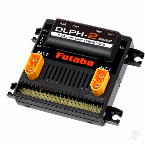 DLPH-2 Intelligent Power Hub Dual Rx Dual Battery Gyro Capable