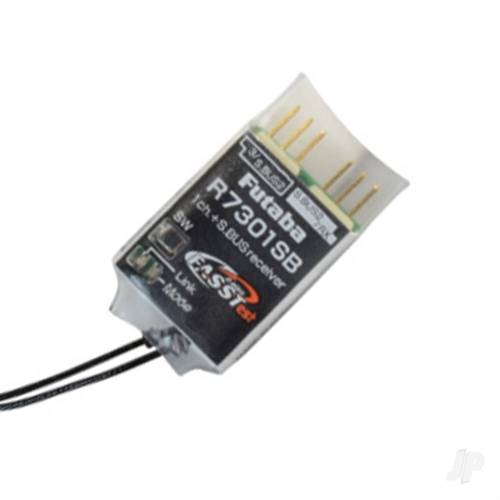 R7301SB 1-Channel PWM Air Receiver 26-Channel SBUS FASSTest - High Gain Aerials