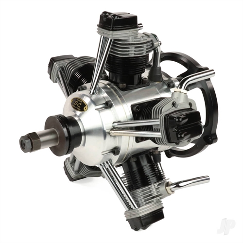 SC400 64cc 5 Cylinder 4-Stroke Glow Radial RC Aero Engine