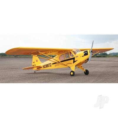 J-3 Cub (20cc) 2.23m (88.2in) with Scale U/C, Wheels & Air Tyres