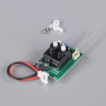 Receiver with Gyro and Surface Mounted Servos (for Sport Cub 500)