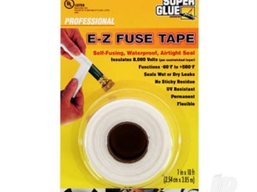 E-Z Fuse Tape White 1in x 10ft