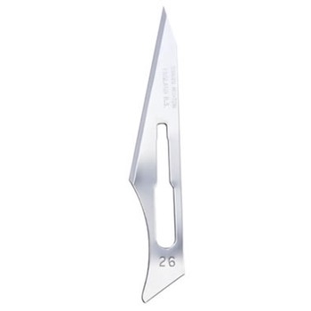 Surgical Knife Blades 26 (1x Pack of 5 Blades)