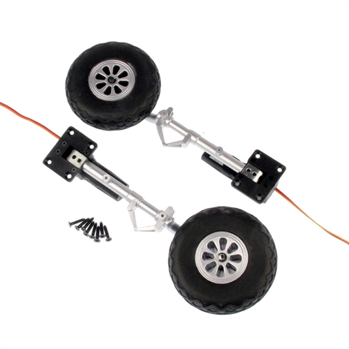 Main Landing Gear Set (Legs + Wheels + Retracts) (P-51)