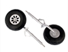Main Landing Gear Legs + Wheels P-51