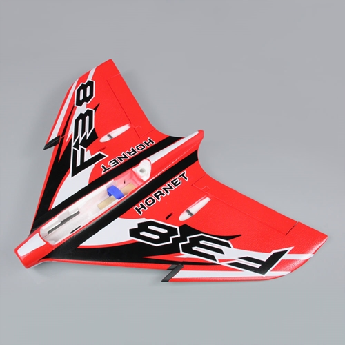 Wing without Canopy Red Painted with Decal F-38