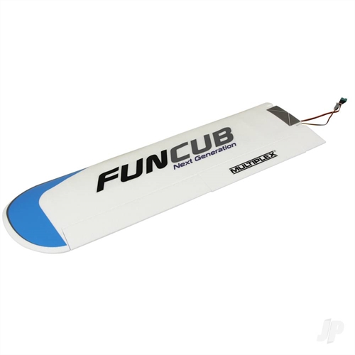 RR FunCub NG Left Wing with RC and Blue Decal
