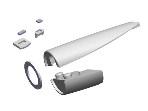 Spare part motor canopy FunWing