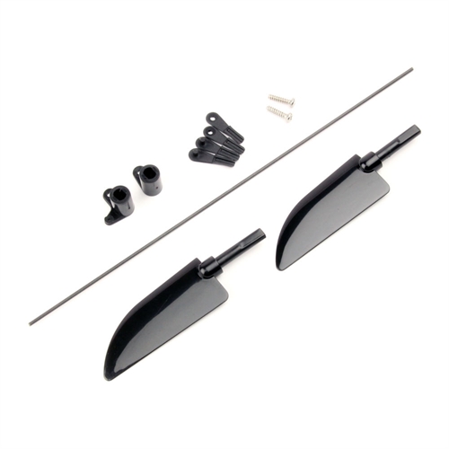 ABS Rudder (2pcs) & Rudder Linkage Set