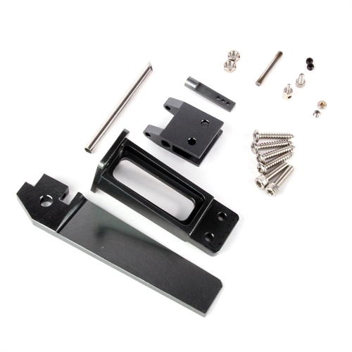 CNC Aluminium Alloy Rudder with Plastic Rudder Support Set