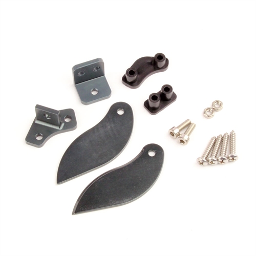 CNC Aluminium Alloy Turn Fins & Stand Set (Upgrade Metal Part)