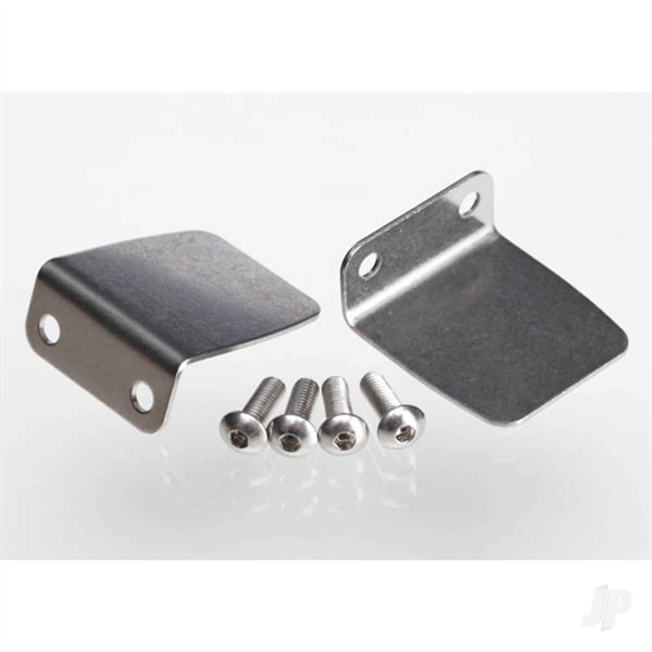 Trim tab (2)/ 4x12mm BCS (stainless) (4)