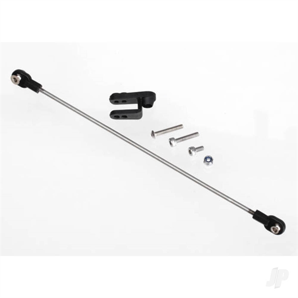 Rudder pushrod,assembled/servo horn/3x18mm BCS (stainless) (