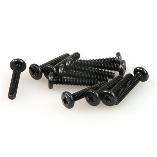 S028 Round Head Screw 2.5x14 (12)