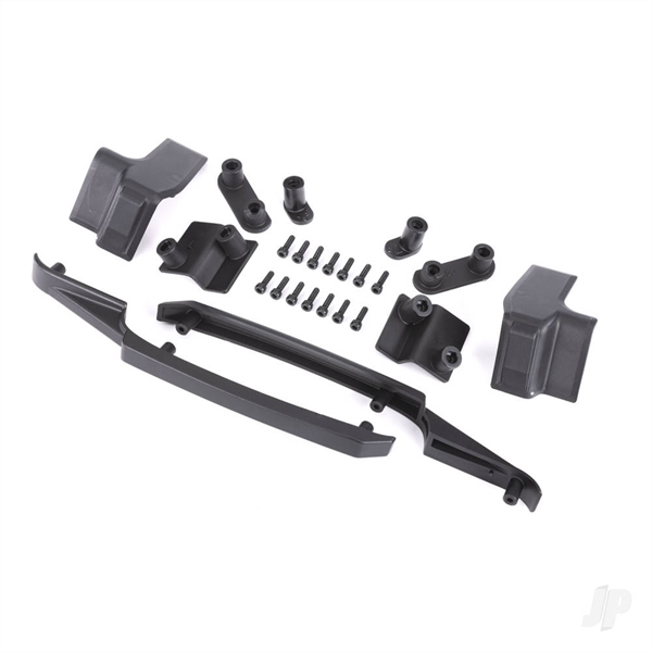 Body reinforcement set, black/ skid pads (roof)/ 3x10mm CS (14) (fits #10211 body)