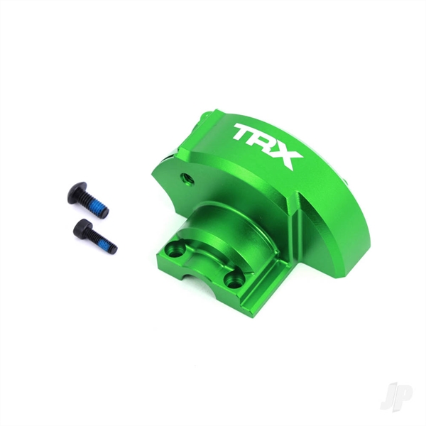 Cover, gear (green-anodised 6061-T6 aluminium)