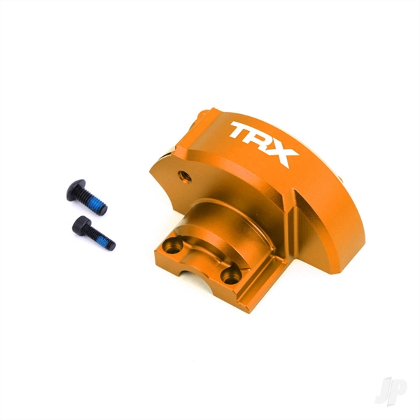 Cover, gear (orange-anodised 6061-T6 aluminium)
