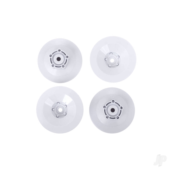 Wheel discs (white) (4)