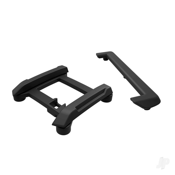 Skid plate (roof), tailgate protector (black), mounts (2), 3x8mm BCS (7) (fits #10711 body)