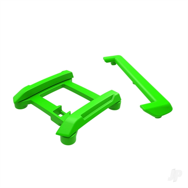 Skid plate (roof), tailgate protector (green), mounts (2), 3x8mm BCS (7) (fits #10711 body)