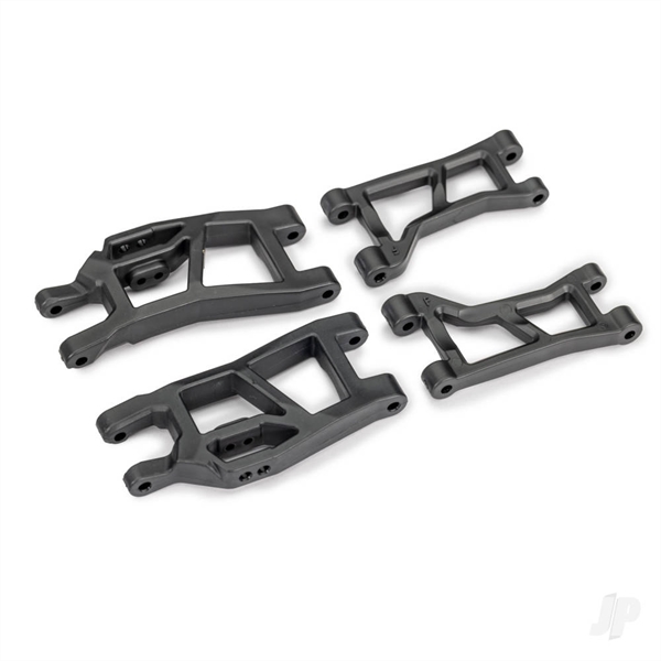 Suspension arms, front (upper (2), lower left (1), lower right (1))