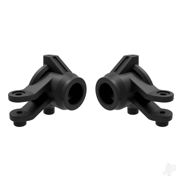 Steering blocks, left & right (black)
